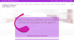 Desktop Screenshot of lesfoliesducoeur.com